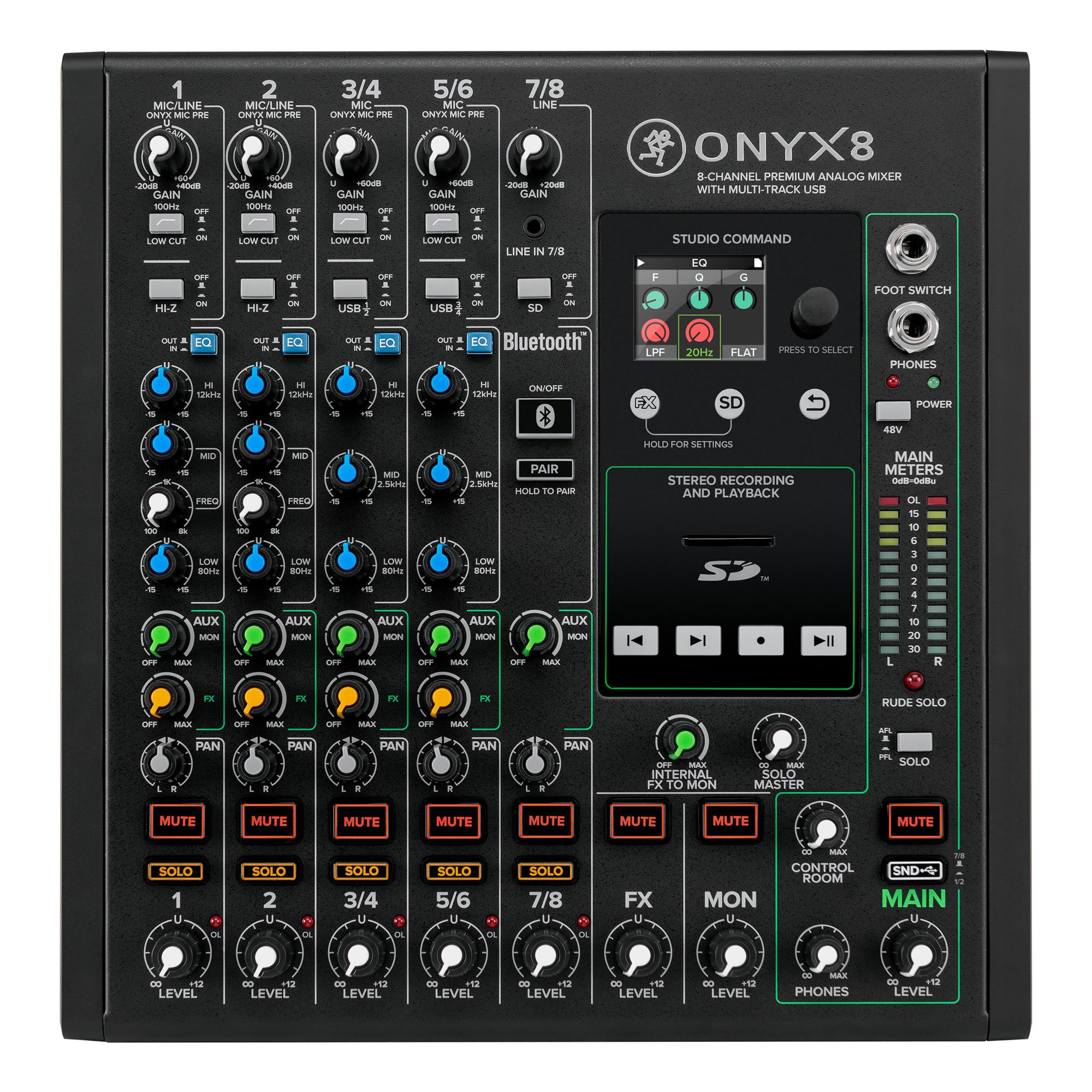 Onyx8 - 8-Kanal Mischpult 